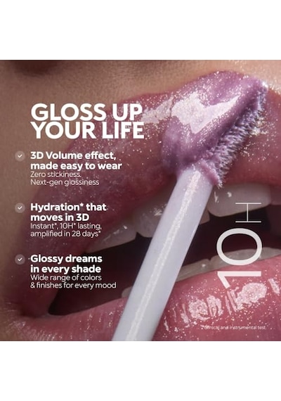 Dudak Parlatıcısı - 3d Hydra Lip Gloss - 20 Chestnut - Besleyici Ve Nemlendirici
