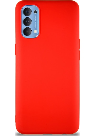 Oppo Reno 4 Kilif Soft Premier Renkli Silikon Kapak 490227948