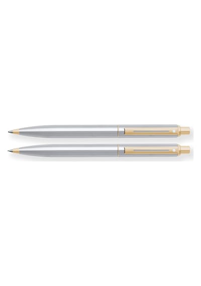 Sheaffer 325-9 Sentinel Tükenmez Kalem & Versatil Kalem Set Krom Çok Renkli