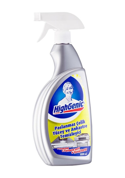Geseus Highgenic Paslanmaz Çelik Ve Ankastre Yüzey Temizleyici, Parlatıcı, Koruyucu 750ml