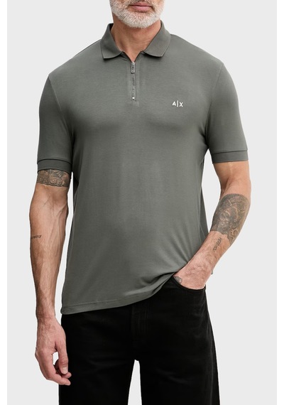 Armani Exchange Erkek Polo Xm002372 Af21936 U8144 Haki Haki