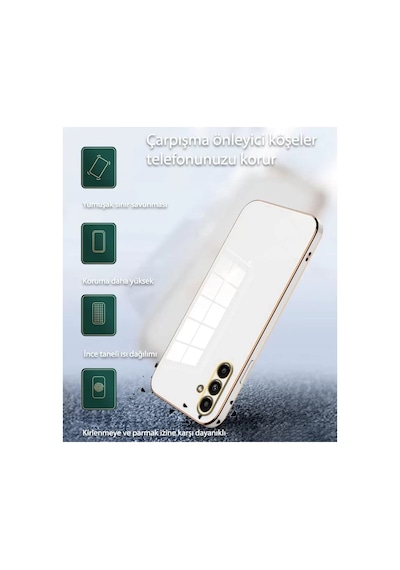 Newface Samsung Galaxy A35 5g Kılıf Volet Silikon - Pembe
