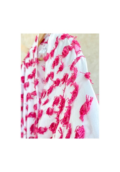 Poala Kids Pembe Kimono Takım