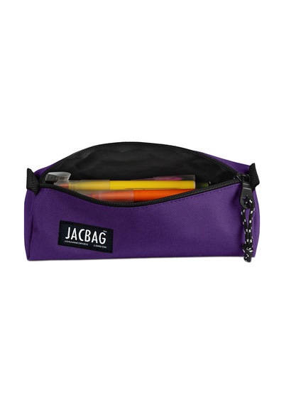Jacbag Prıme Pencil Case-üçgen Tip Kalemkutu Prime-mor renkli