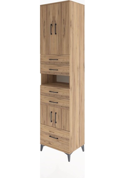 Hyperion Dolap 4 Raflı 5 Çekmeceli 4 Kapaklı 60x44x243 Çam-çam Atlas Çam Hyperion Dolap 4 Raflı 5 Çekmeceli 4 Kapaklı 60x44x243 Çam-çam Atlas Çam