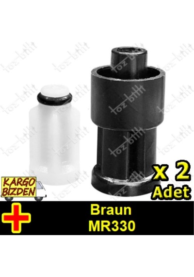 Braun Uyumlu Mr330 Blender Kavrama Parçası + Motor Dişlisi 2Li (480476101)
