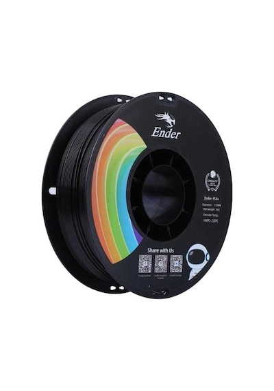 Creality Ender Pla+ Siyah Filament 1.75mm 1kg