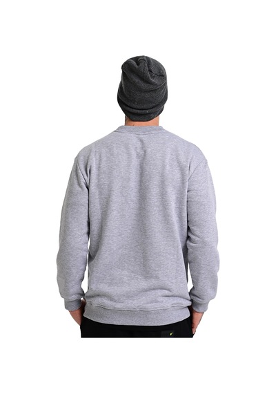 Sportive Alicante Erkek Gri Günlük Stil Sweatshirt 24ke003-grı Gri