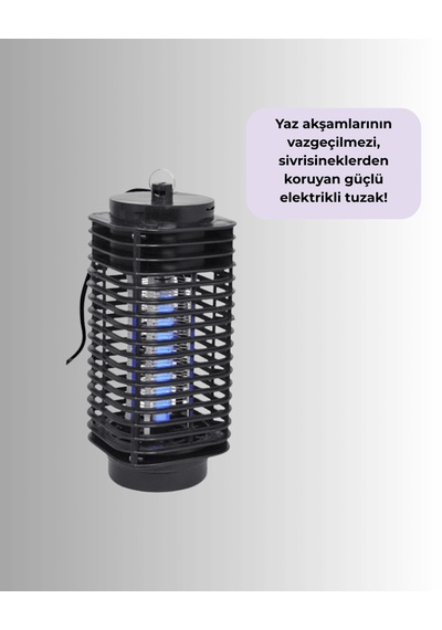 Elektrikli Sivrisinek Katili, Uv Işıklı Tuzak, 20-50 M² Alan