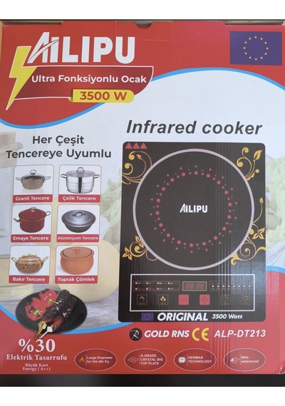 Ailipu Lazer Ocak 3500 Watt Siyah
