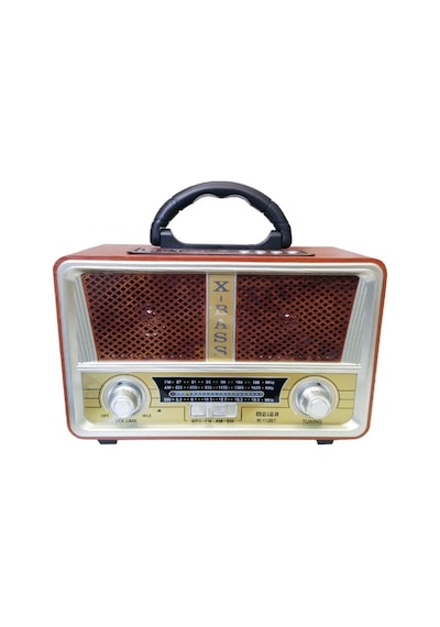Bluetooth'Lu Usb Girişli Sd Kart Uyumlu Mp3 Nostalji Radyo