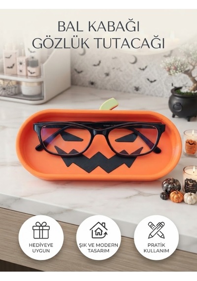 Halloween Tasarımlı Gözlük Tutucu Ve Çok Amaçlı Organizer