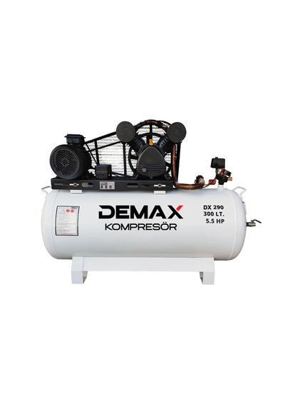Pistonlu Hava Kompresörü 300 Lt 5.5 Hp Demax