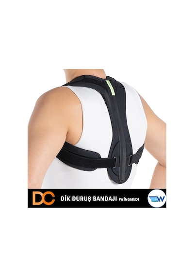 Dik Duruş Bandajı Siyah
