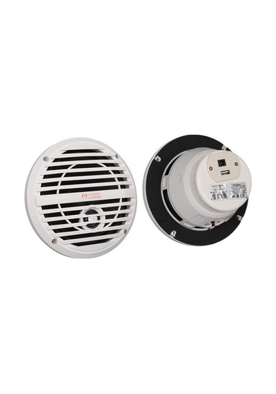 Magicvoice 65-2bq5s Beyaz 6.5 16 Cm Usb Li 60 Watt Marine Alçıpan 2 Li Hoparlör
