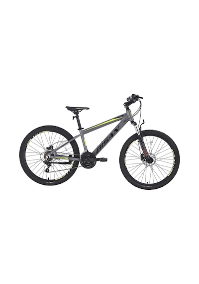 Bisan Cooper Dağ Bisikleti 35 Cm Md 26 Jant 21 Vites Füme Siyah Sarı Füme Sarı