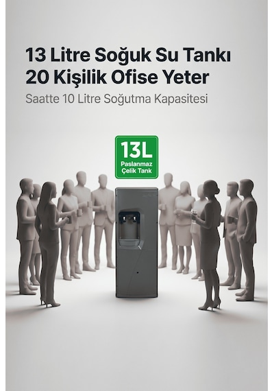 Watalina 14 Litre Soğuk Su Kapasiteli Arıtmalı Su Sebili