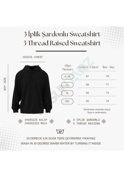 Uyguntarz Unisex Yumuşak Dokulu Düz 3 İplik Oversize Sweatshirt Sade Ve Modern Görünüm Pembe