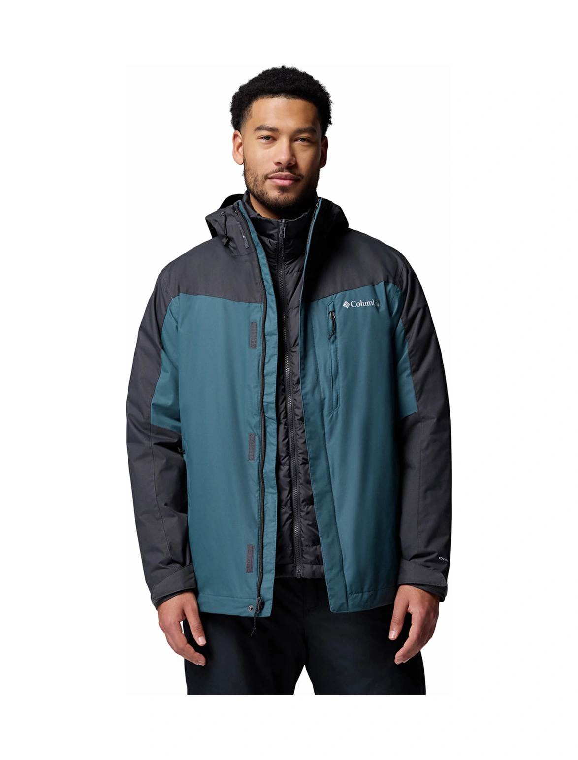 Columbia Whirlibird V Interchange Jacket Mavi Erkek Outdoor Kaya Mont Wm9191 Mavi