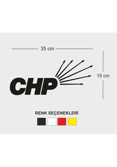 Chp Logo Oto Sticker 35 15 Cm