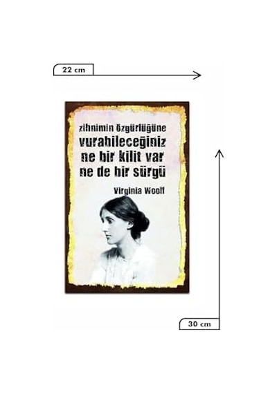 Kuşe Kağıt Duvar Posteri Ne Bir Kilit Var Ne De Bir Sürgü Retro Vintage Drtr0023 7/8 Yaş