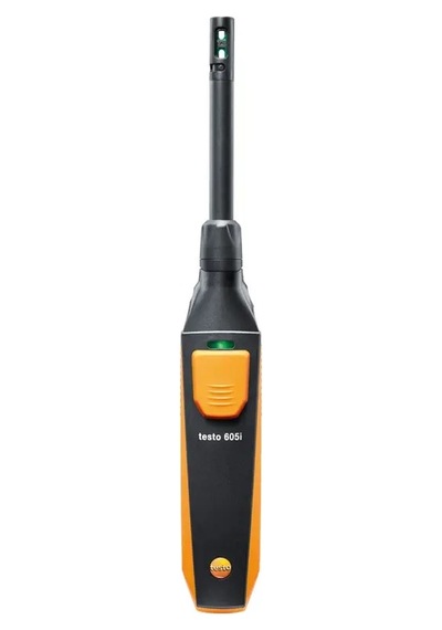 Testo 605i Akıllı Telefon İle Kullanılabilen Sıcaklık Ve Nem Ölçer