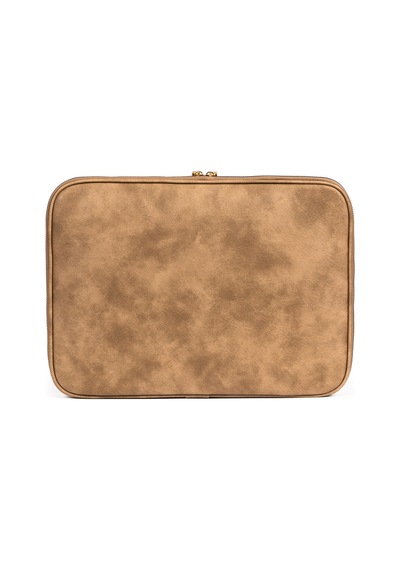 Mussen Arvo - Macbook Neo Air Ve Pro - Laptop Çantası & Kılıfı 13", 13.3", 13.6" Ve 14" İnç Koyu Vizon Raven