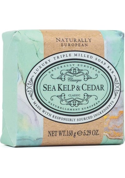 Naturally European Sabun Sea Kelp & Cedar 150 Gr 639136920014 Diğer
