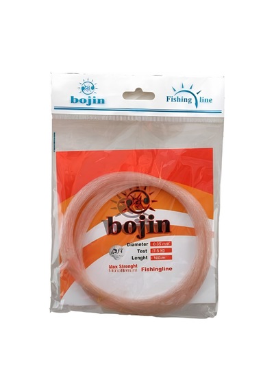 D.bojın Poşet Misina 100m-0.35 Mm Renk:b008 Kahve