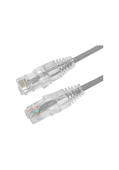 Ager 0.15metre Cat6 Utp Slim Awg28 Ac-602-0015 Gri Lszh Patch Kablo 10'lu Paket -213514
