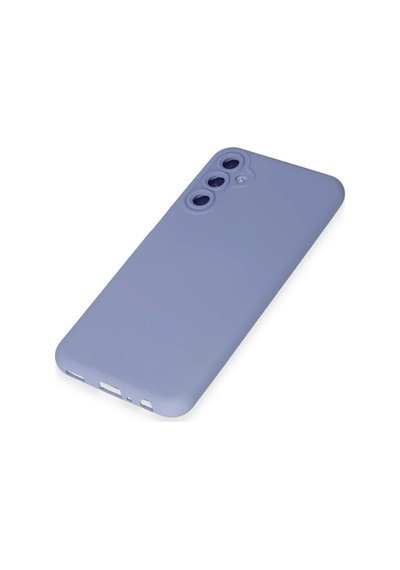 Samsung Uyumlu Galaxy M34 5g Kılıf Nano İçi Kadife Silikon - Lila 0.2M-Çok Renkli