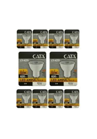 Ct-4215 8w Gu10 3200k Günışığı Led Ampul 6 Adet
