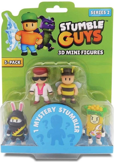 Stumble Guys 5 Li Mini Figür Seti S2 Tuy14000 Furiken