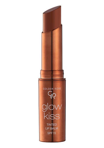 Golden Rose Glow Kiss Tinted Shea Yağı Hyaluronik Asit Ve Vitamin E İçeren Renkli Dudak Balmı 06 Choco Cake