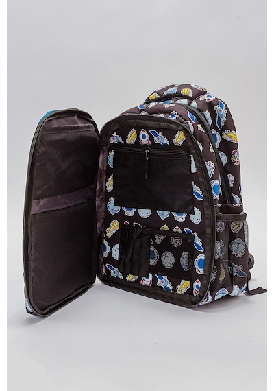 Mnpc Unisex Çocuk Space Okul Çantası 23x5n9772785 Çok Renkli