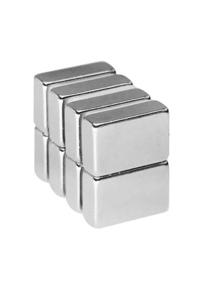 5 Adet Neodyum Mıknatıs Dikdörtgen, 15x10x5 Mm, Güçlü Magnet