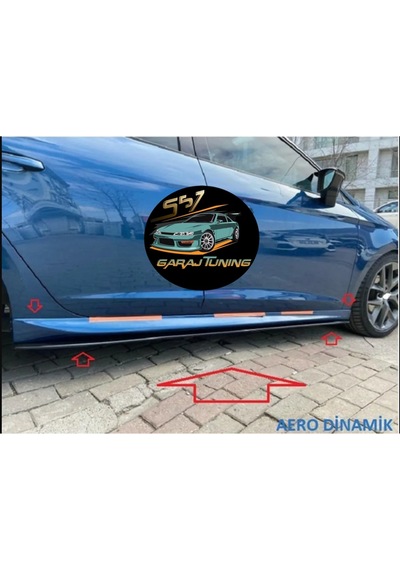 Opel Astra H Marşpiyel 4'lü Takım Fiberglass Boyasız