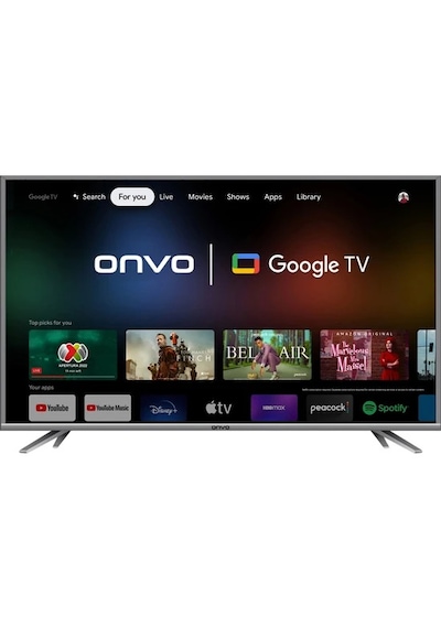 Onvo 65OV9000U 65'' 164 Ekran Uydu Alıcılı 4k Ultra Hd Google Smart LED TV