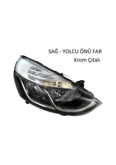 FAR KROM ÇITALI MOTORLU SAĞ CLİO 4 IV HB GRANDTOUR 12-20 AYFAR 202320