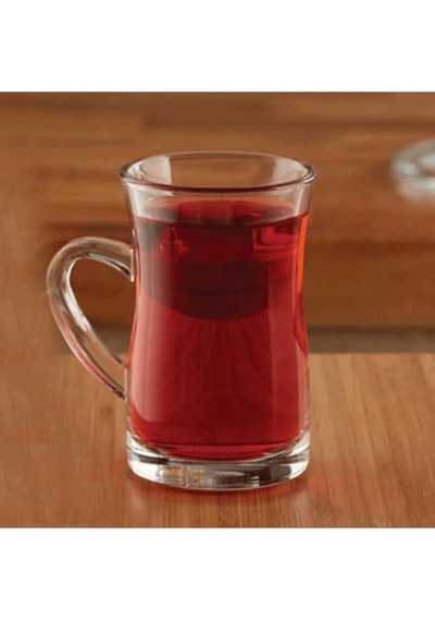 Mila 3'lü Kulplu Çay Bardağı
