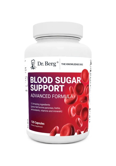 Blood Sugar Support Advanced Formula 120 Kapsül Takviye Edici Gıda Dr.berg