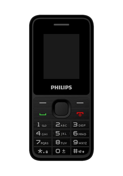 Philips Xenium E2125 Çift SIM Type-C Tuşlu Cep Telefonu Siyah