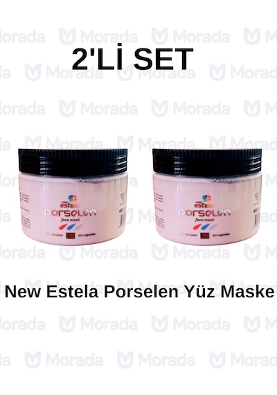 Profesyonel Porselen Yüz Maskesi 400ml X2 Adet