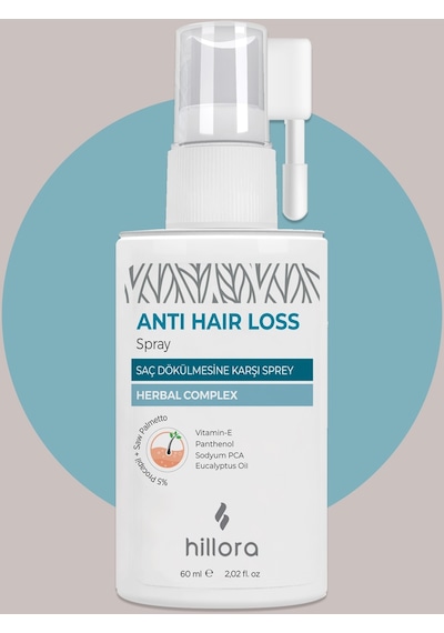 Hillora Saç Dökülmesine Karşı Sprey 60 ML
