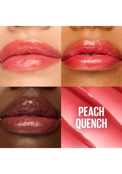 New York Lifter Glaze Shea Yağı Ve Hyalüronik Asit İçeren Renkli Dudak Balmı - 05 Peach Quench