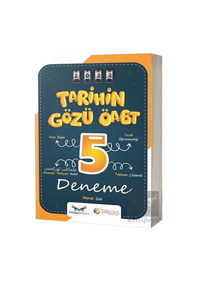 2022 Tarihin Gözü ÖABT Tarih Öğretmenliği 5'li Deneme - Murat Göz - Satürn Yayınları