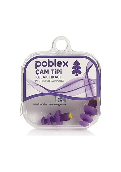 Poblex Çam Tipi Kulak Tıkacı - Large