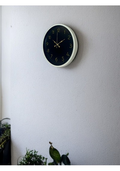 36 Cm Standart Krem Duvar Saati Çok Renkli 65199325