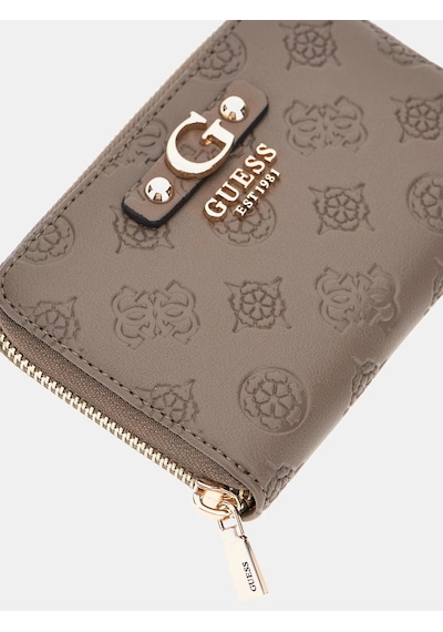 Guess Gerty 4g Ve Peony Logolu Kadın Cüzdan Swpd9529140 Vizon