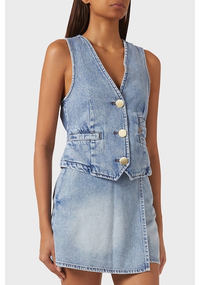 Armani Exchange Bayan Yelek Xw002263 Af21338 Mb001 Mavi Mavi